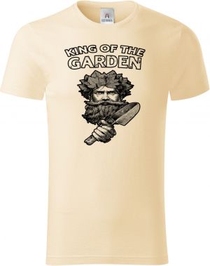 King of the garden, černý tisk