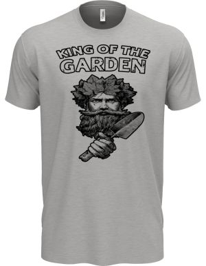 King of the garden, černý tisk