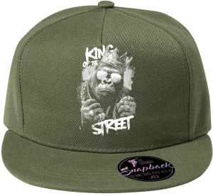 King of the Street, bílý potisk