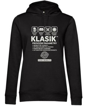 Klasik, bílý potisk