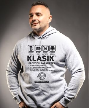 Klasik, černý potisk