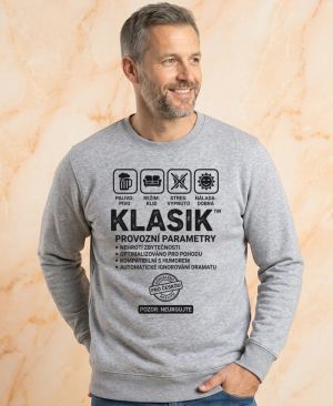 Klasik, černý potisk