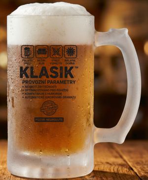 Klasik, černý potisk