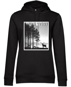 Klidná myslivost, bílý potisk