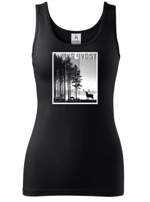 Klidná myslivost, bílý potisk