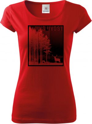 Klidná myslivost, černý potisk