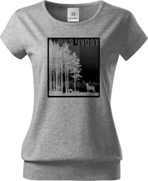 Klidná myslivost, černý potisk