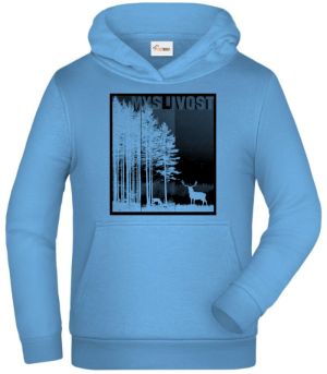 Klidná myslivost, černý potisk