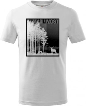 Klidná myslivost, černý potisk