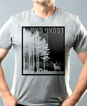 Klidná myslivost, černý potisk