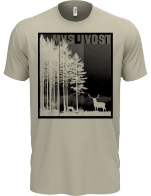 Klidná myslivost, černý potisk