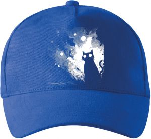 Kočičí galaxie, bílý potisk