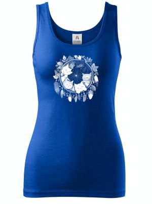 Kočičí sen, bílý potisk