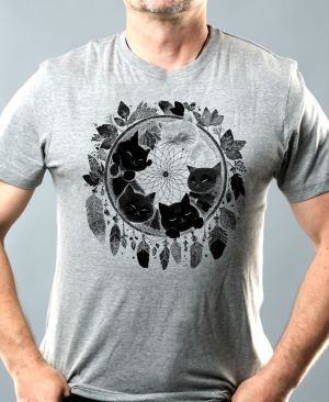 Kočičí sen, černý potisk