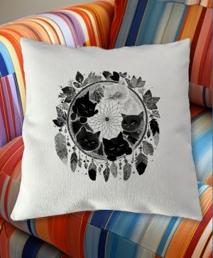 Kočičí sen, černý potisk