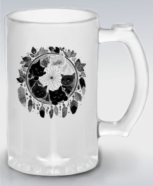 Kočičí sen, černý potisk