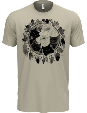 Kočičí sen, černý potisk