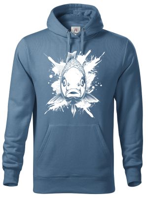 Koi ryba Pop, bílý potisk