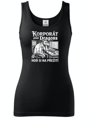 Korporát and dragons, bílý tisk