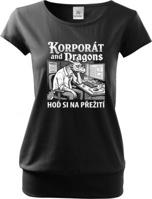 Korporát and dragons, bílý tisk