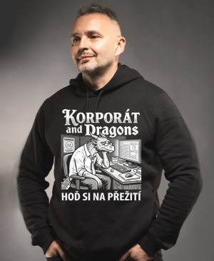 Korporát and dragons, bílý tisk