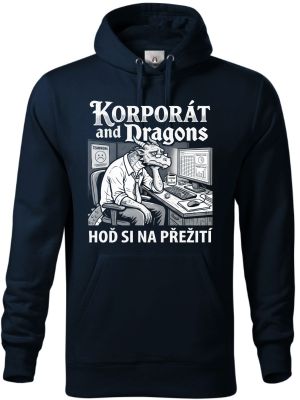 Korporát and dragons, bílý tisk