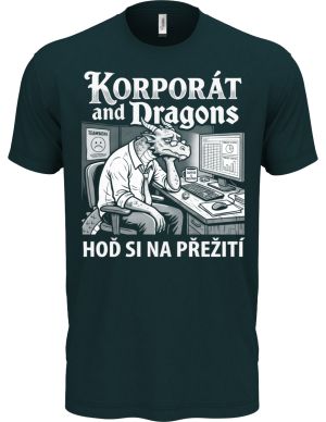Korporát and dragons, bílý tisk