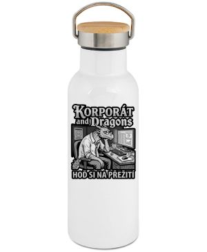 Korporát and dragons, černý tisk