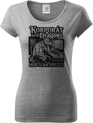 Korporát and dragons, černý tisk