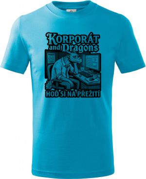 Korporát and dragons, černý tisk