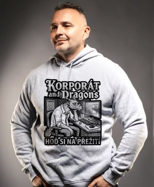 Korporát and dragons, černý tisk