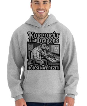 Korporát and dragons, černý tisk