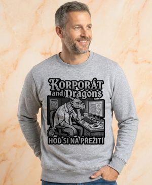 Korporát and dragons, černý tisk