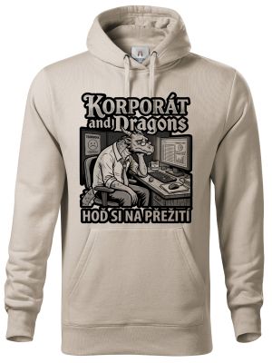 Korporát and dragons, černý tisk