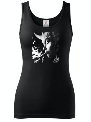 Kouřící ďáblice, bílý tisk