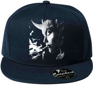 Kouřící ďáblice, bílý tisk