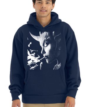 Kouřící ďáblice, bílý tisk