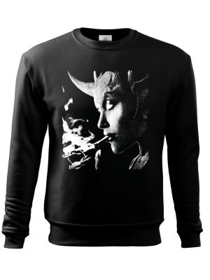 Kouřící ďáblice, bílý tisk