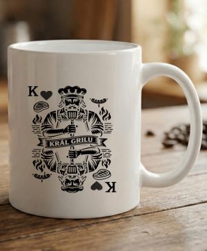 Král grilu, černý tisk