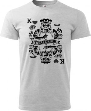 Král grilu, černý tisk