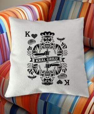 Král grilu, černý tisk