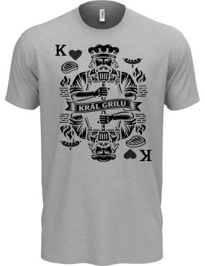 Král grilu, černý tisk