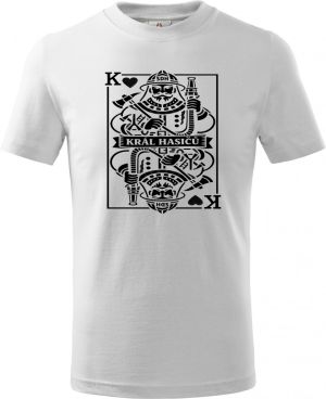 Král hasičů, černý tisk