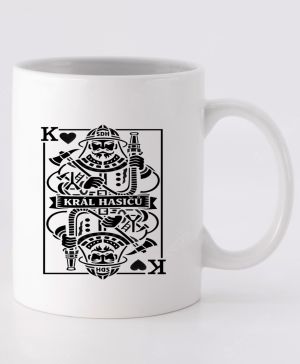 Král hasičů, černý tisk