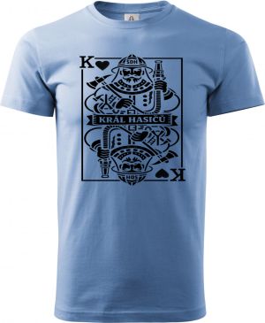 Král hasičů, černý tisk