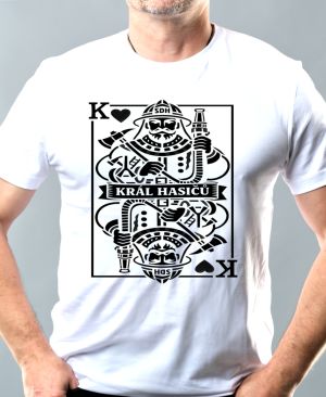 Král hasičů, černý tisk