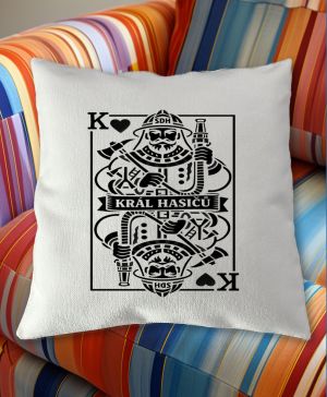 Král hasičů, černý tisk