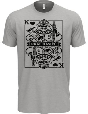 Král hasičů, černý tisk