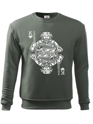 Král rybolovu, bílý potisk