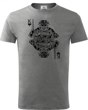 Král rybolovu, černý potisk